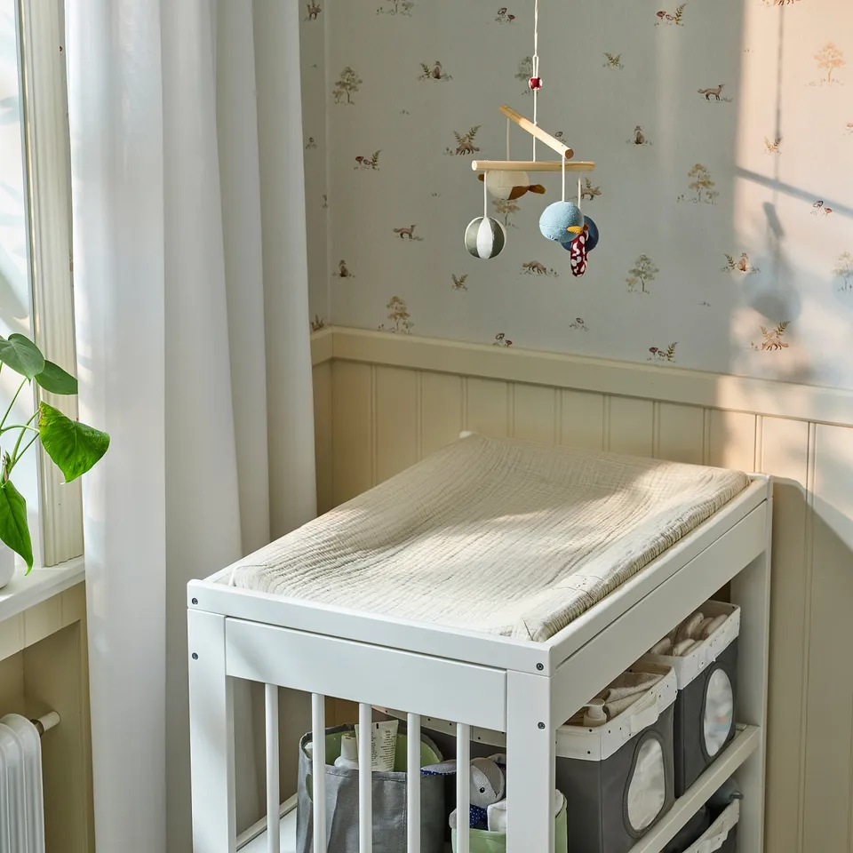 part: VÄDRA cover for babycare mat