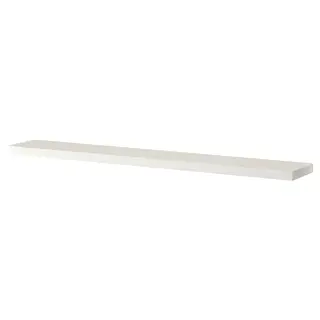 LACK wall shelf, white, 190x26 cm