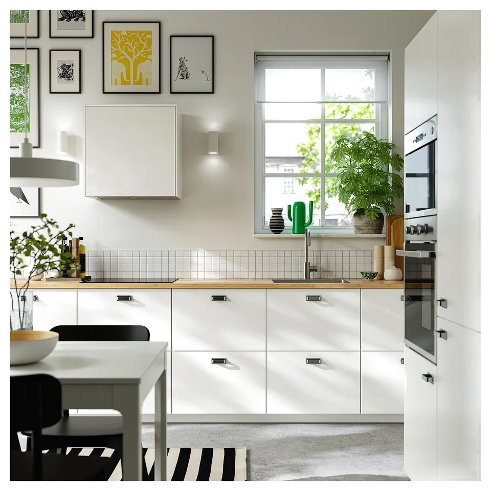 HOLMARED Worktop, bamboo/veneer, 246x2.8 cm
