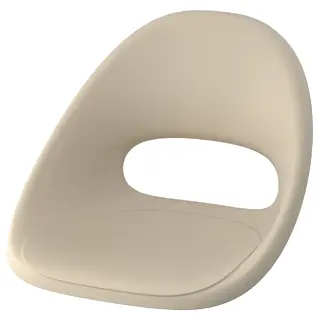 ELDBERGET seat shell, beige
