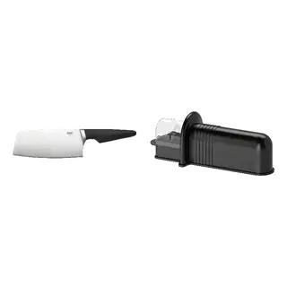 ASPEKT/VÖRDA set: cleaver + knife sharpener