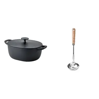 VARDAGEN set: casserole with lid + ladle