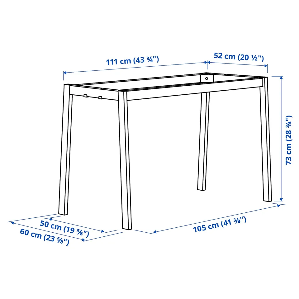 part: MITTZON underframe for conference table