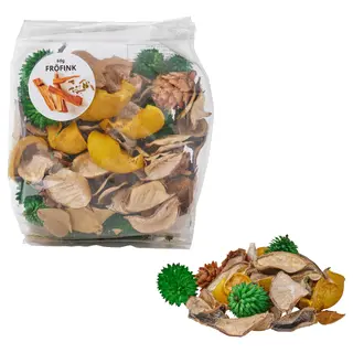 FRÖFINK scented potpourri, Sandalwood & patchouli brown