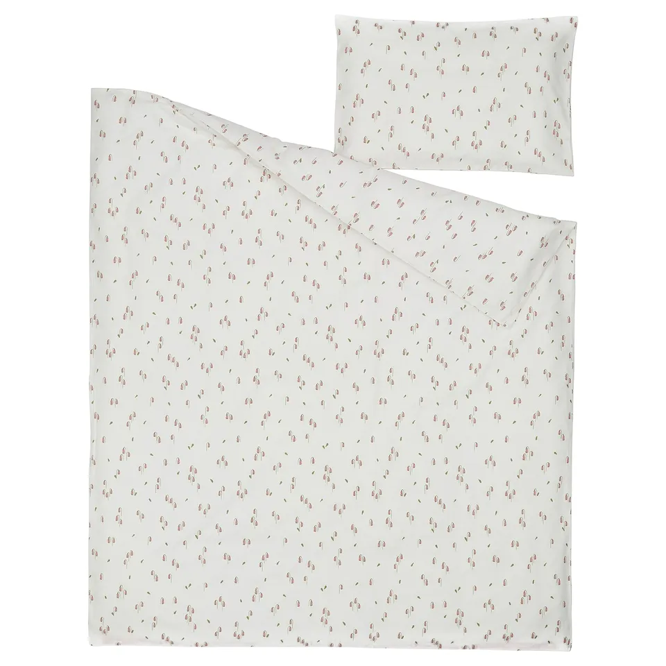 part: GULDVÄVARE duvet cover 1 pillowcase for cot