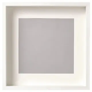 SANNAHED frame, white, 35x35 cm