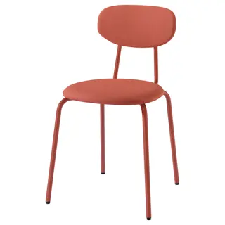 SANDSBERG chair, red-brown/Remmarn red-brown, Depth 45 x Height 76 x Width 45 cm