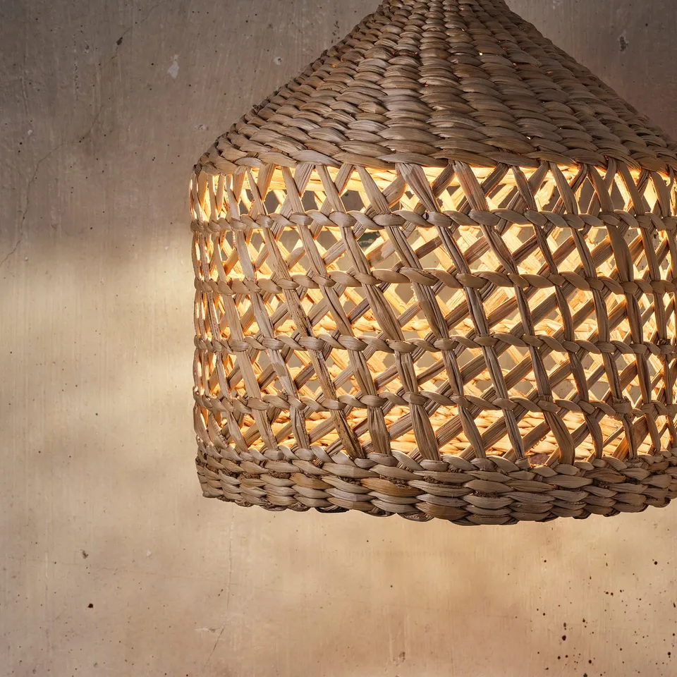 MÄVINN Pendant lamp shade, banana fibre