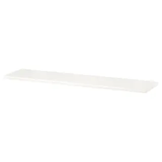 TRANHULT shelf, white stained aspen, 120x30 cm
