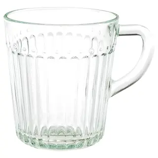 DRÖMBILD mug, clear glass, 25 cl