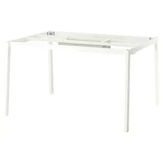 MITTZON underframe for conference table, white, 140x108x73 cm