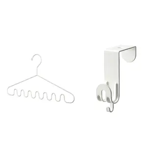 SEKINER/STAJLIG set: multifunction hanger + hook for door