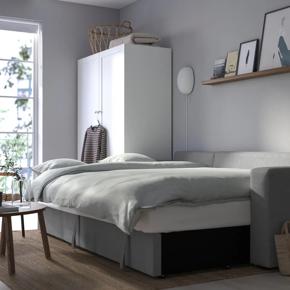 part: BÅRSLÖV 3-seat sofa-bed with chaise longue