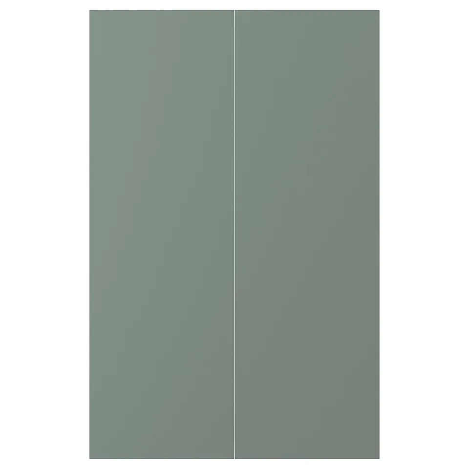 part: NICKEBO 2-p door f corner base cabinet set