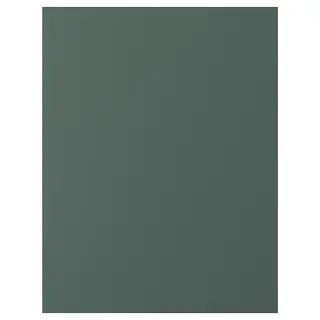 ASPUDDEN cover panel, dark grey-green, Width 61.5 x Height 80.0 cm