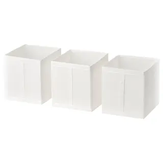 SKUBB box, white, 31x34x33 cm
