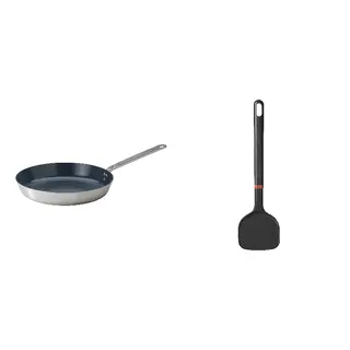 pan + spatula set: frying pan + wok spatula