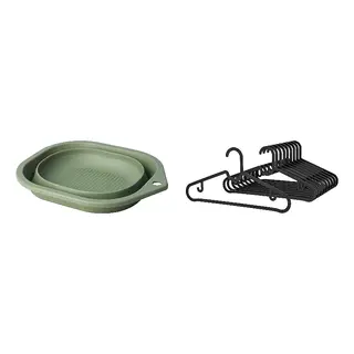 PEPPRIG/SPRUTTIG set: wash-tub + hanger