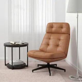 FRÖTORP/HAVBERG set: swivel armchair + side table
