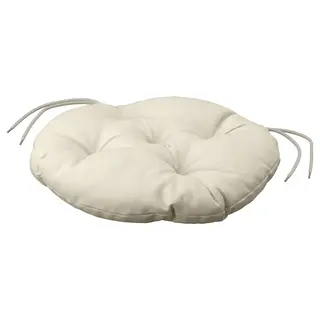 KUDDARNA chair cushion, outdoor, light grey-beige, 35 cm