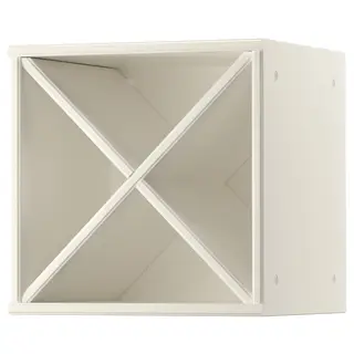 TORNVIKEN wine shelf, off-white, 40x37x40 cm