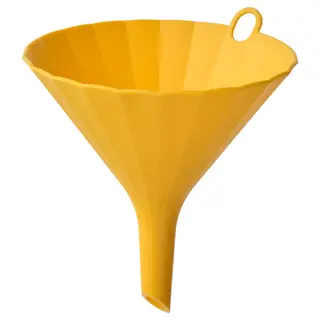 UPPFYLLD funnel, bright yellow, 11 cm