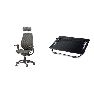 DAGOTTO/STYRSPEL set: gaming chair + foot-rest