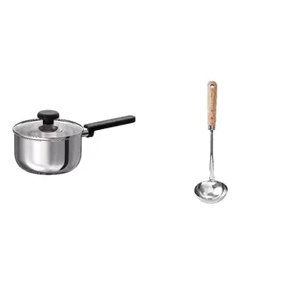 MIDDAGSMAT/VARDAGEN set: saucepan with lid + ladle