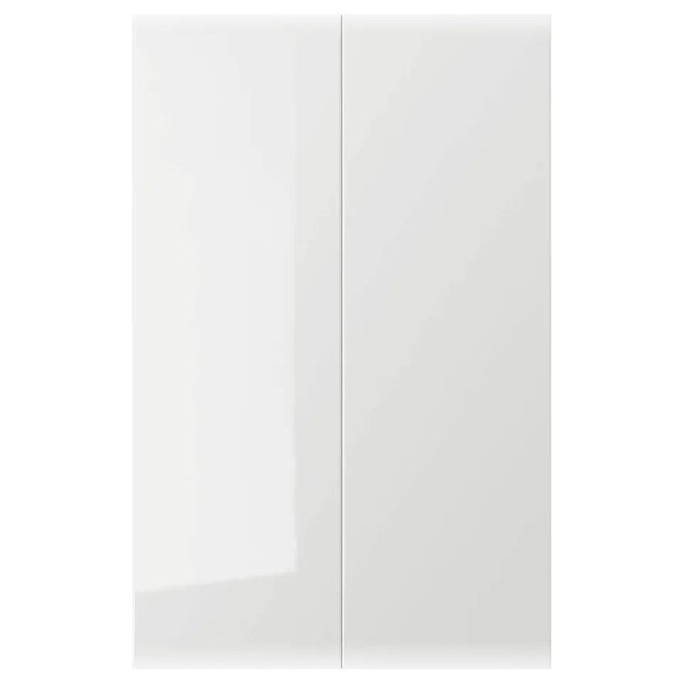 Modern white kitchen cabinets