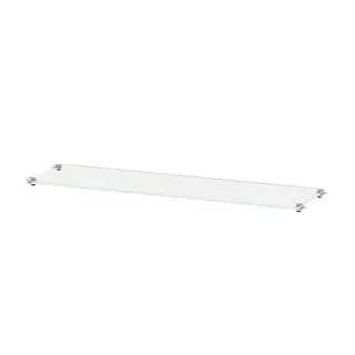 BESTÅ glass shelf, glass, 56x16 cm