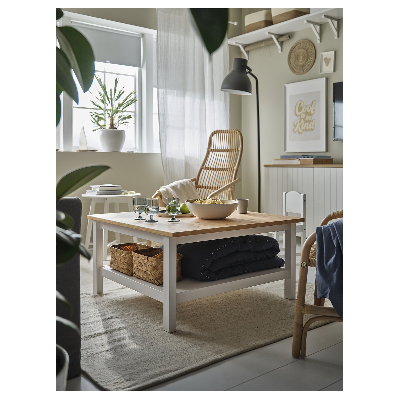 SALNÖ Armchair, rattan