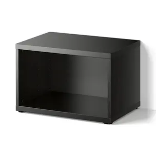 BESTÅ frame, black-brown, 60x40x38 cm