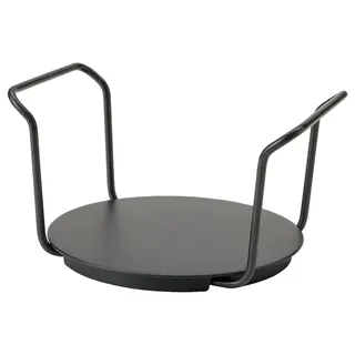 UPPDATERA plate holder, anthracite, 19-31 cm