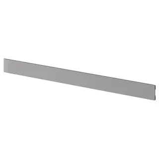 BODBYN plinth, grey, Width 220.0 x Height 8.0 cm