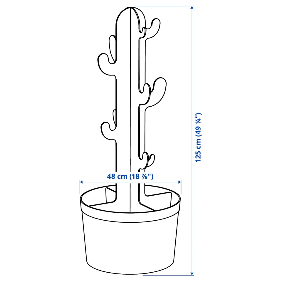 Illustration with measurements for the product: GREJSIMOJS.