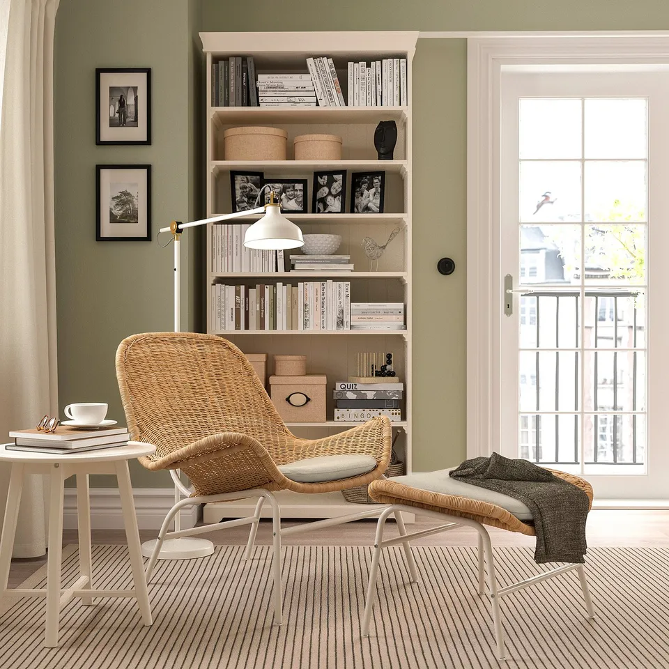FRYKSÅS Armchair, rattan
