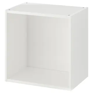 PLATSA frame, white, 60x40x60 cm