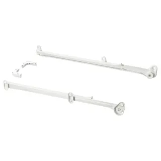 HJÄLPA pull-out rail for baskets, white, 55 cm