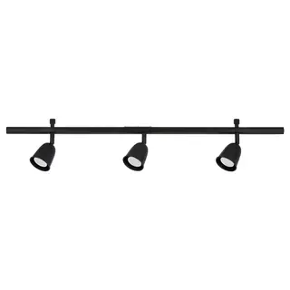 SKURUP ceiling track, 3-spots, black, Length 96 cm