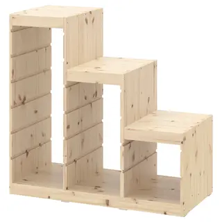 TROFAST frame, light white stained pine, 94x44x91 cm