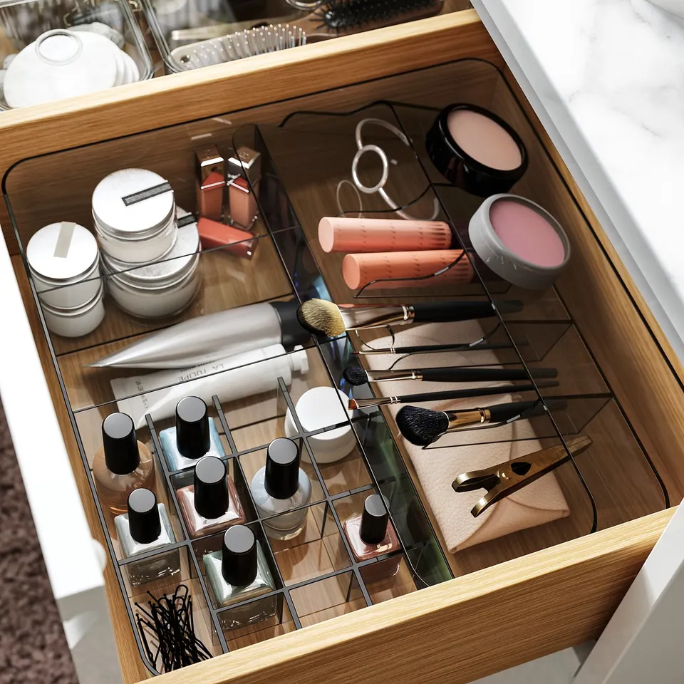 part: VISSLAÅN box with compartments