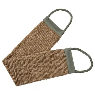 DVÄRGHYACINT scrub belt, natural colour/grey-green, Length 54 x Width 11 cm