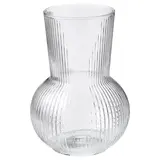 PÅDRAG vase, clear glass, 17 cm