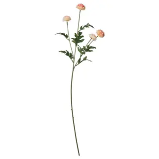 SMYCKA artificial flower, in/outdoor Chrysanthemums/orange, 75 cm