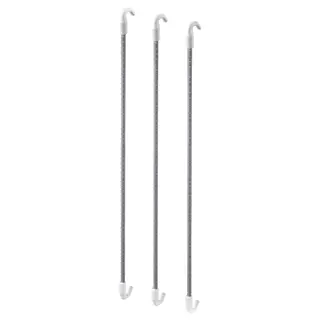 SKÅDIS elastic cord, grey, Length 27 cm
