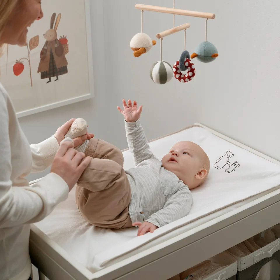 part: VÄDRA cover for babycare mat