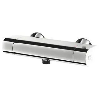 VALLAMOSSE thermostatic shower mixer, chrome-plated, 150 mm