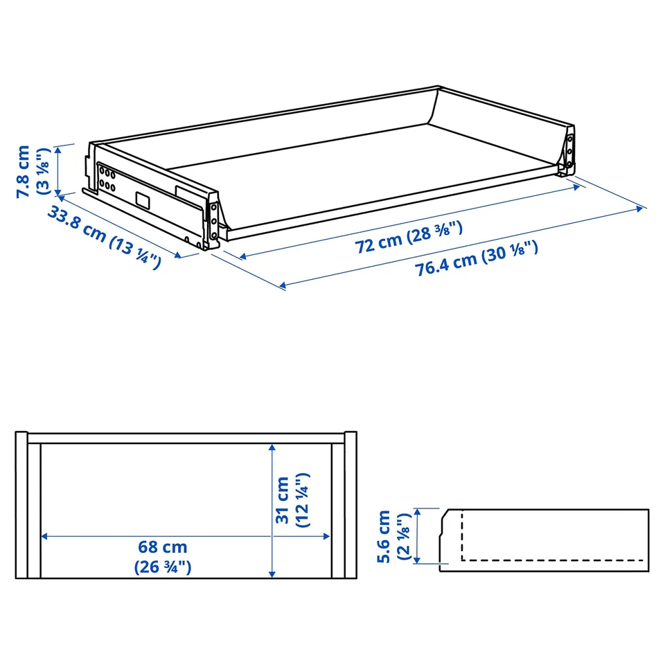 part: MAXIMERA drawer, low