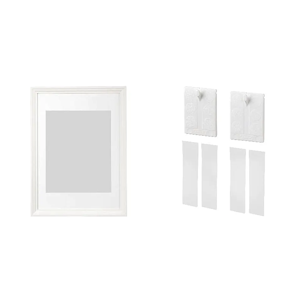 frame + adhesive hook ×2, photo 1
