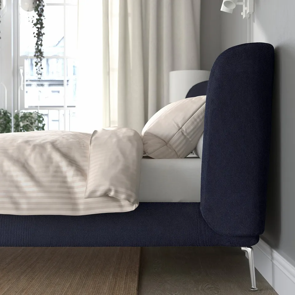part: TUFJORD upholstered bed frame